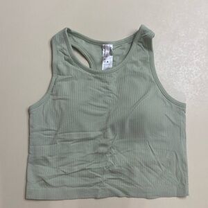 Sports Padded Crop Top Tank Top